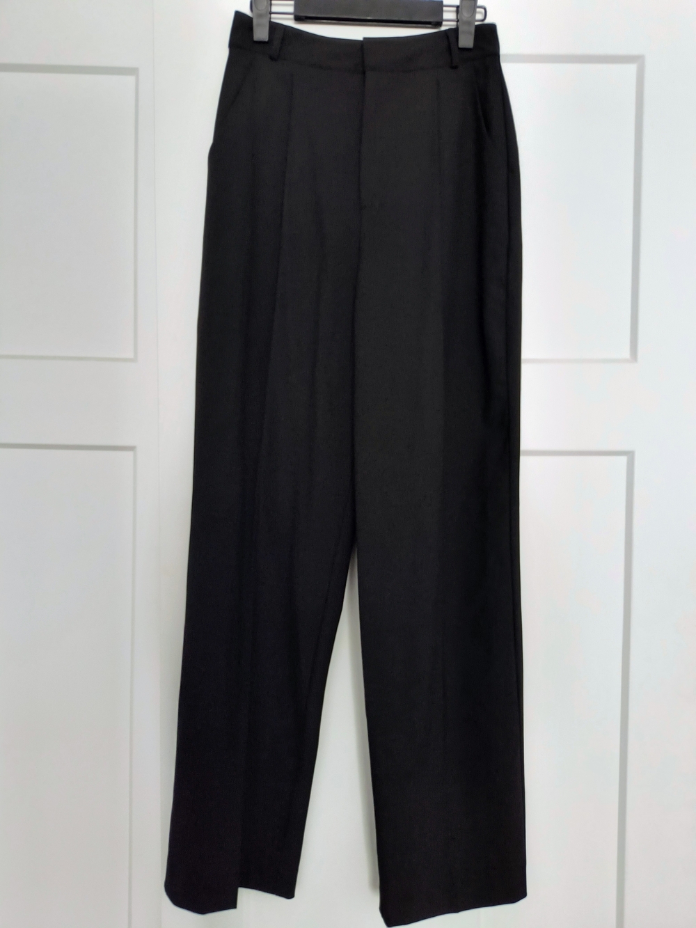 Bailey 44 Black Women's High Waist Wide-Leg Pants